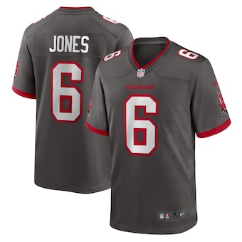 mens nike julio jones pewter tampa bay buccaneers player gam